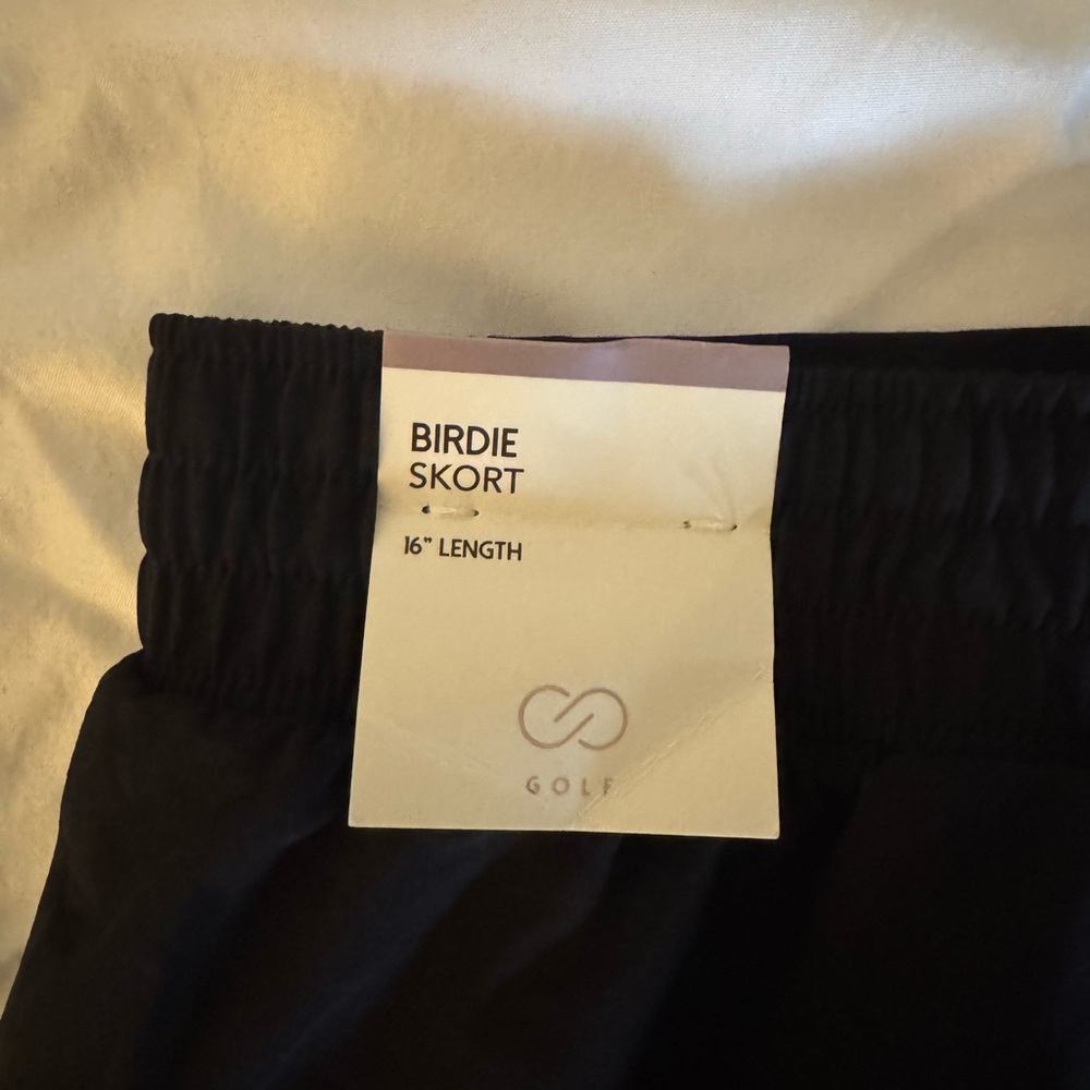 Calia Birdie Golf Skort - Black